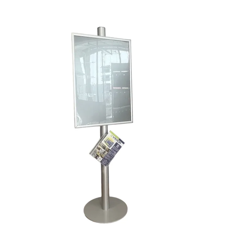 Expositor cartel 70x100 simple y portafolletos