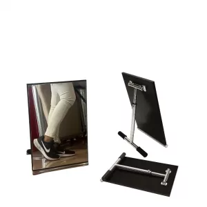 Expositor espejo para calzado cromado