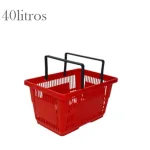 Cesta de compra plástico 40litros