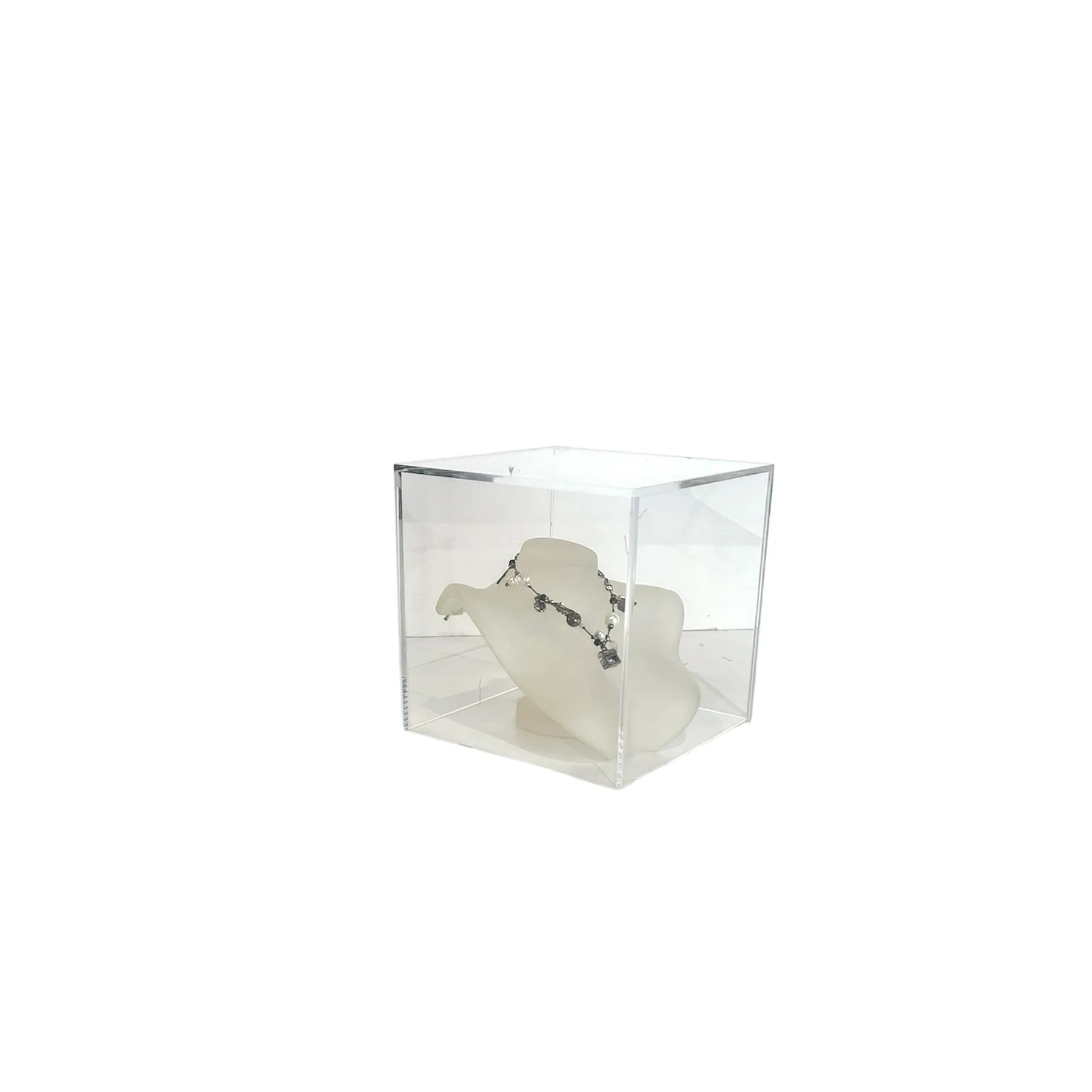 Cubo acrílico transparente 15