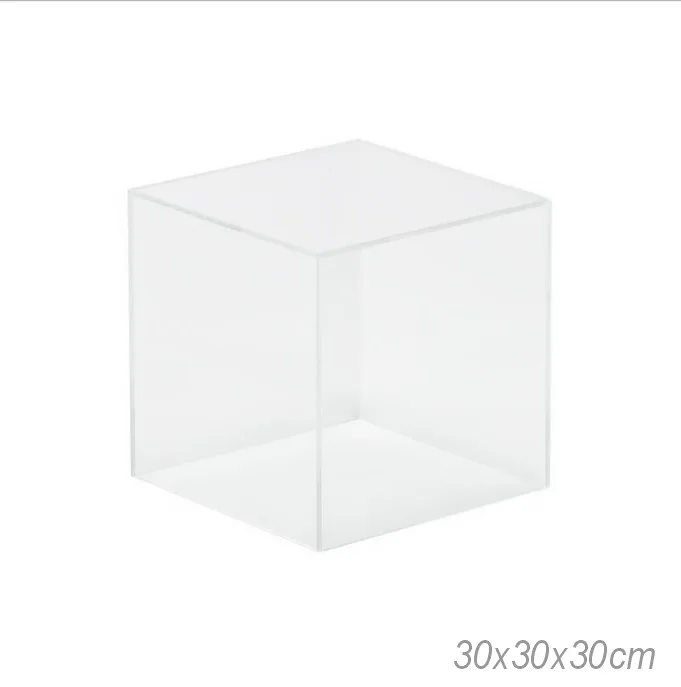 Cubo acrílico transparente 30