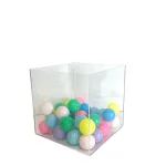 Cubo acrílico transparente 30