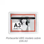 Portacartel ABS+PVC