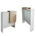 Frontal doble para mesa y mostrador recepción