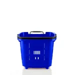 Cesta con ruedas 2 asas 34litros