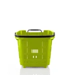 Cesta con ruedas 2 asas 34litros