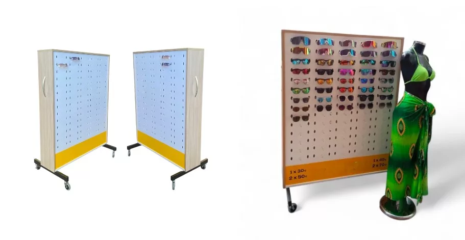 Proyecto Góndola expositor gafas