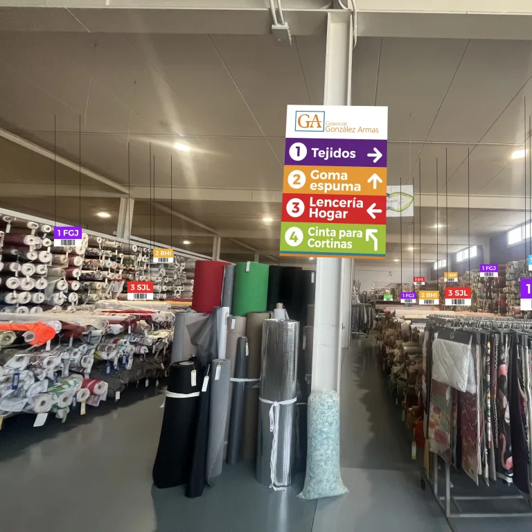 cartel informativo zonas