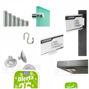 Accesorios cartelería