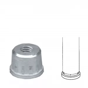 Terminal roscado metálico