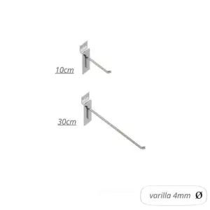 Gancho eco para lama varilla 4mm