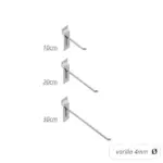 Gancho eco para lama varilla 4mm