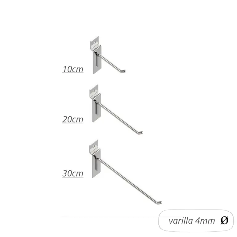 Gancho eco para lama varilla 4mm