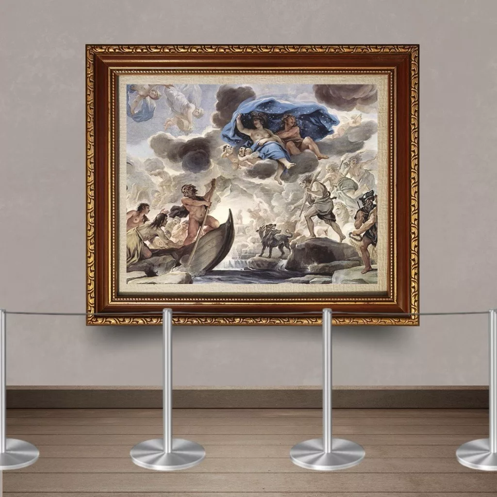 Poste para museos y exposiciones 45cm de alto