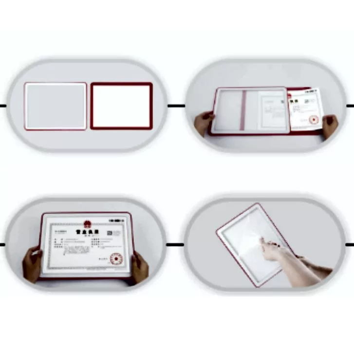 Portacartel ABS modelo sobre