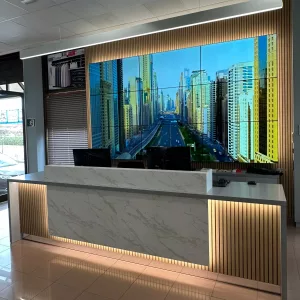 Mostrador mesa recepción vimor