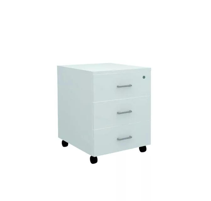 Modulo cajonera con 3 cajones para mesa despacho 60x45x55cm