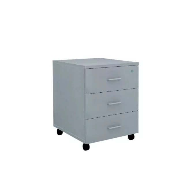 Modulo cajonera con 3 cajones para mesa despacho 60x45x55cm