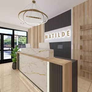 Mostrador mesa recepción HOTEL