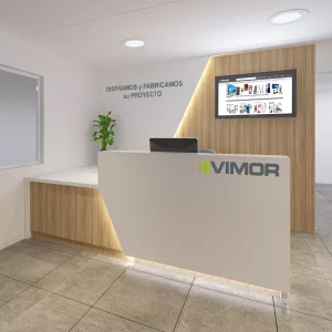 Mostrador recepción