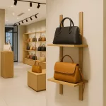 Estantería de columna con cremallera oculta 900x350x2100mm.