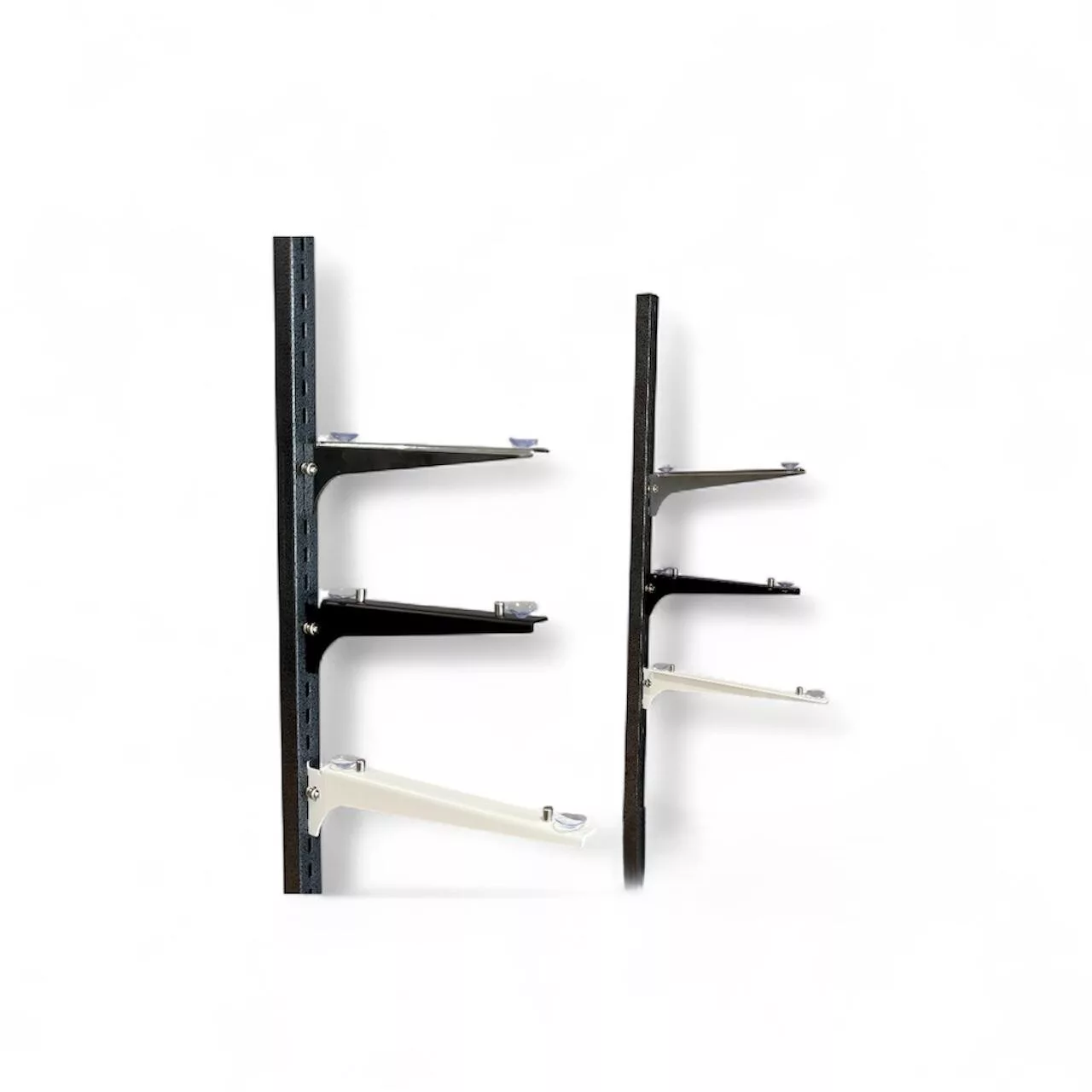 Juego 2 ménsulas cremallera derecha e izquierda