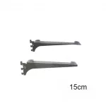 Juego 2 ménsulas cremallera derecha e izquierda 15cm