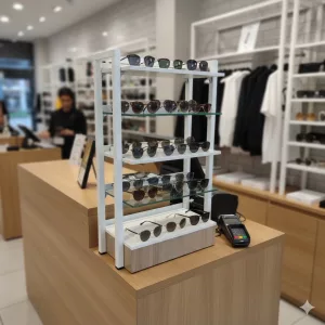 Expositor sobremesa para gafas