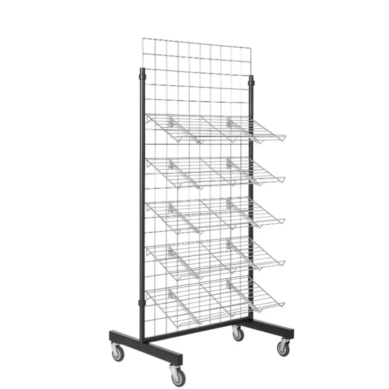 Expositor calzado/catálogos/revistas