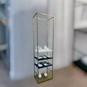 Mural serie cubo DORADO 1 módulo 60