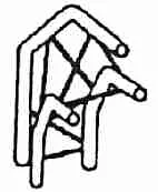 Curva triangular scala 30x30x15