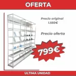 Mural palermo serie cubo blanco 3 módulos de 90-70-90cm