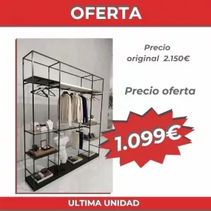 Mural serie cubo NEGRO 3 módulos 60-120-60