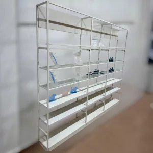 Mural palermo serie cubo blanco 3 módulos de 90-70-90cm