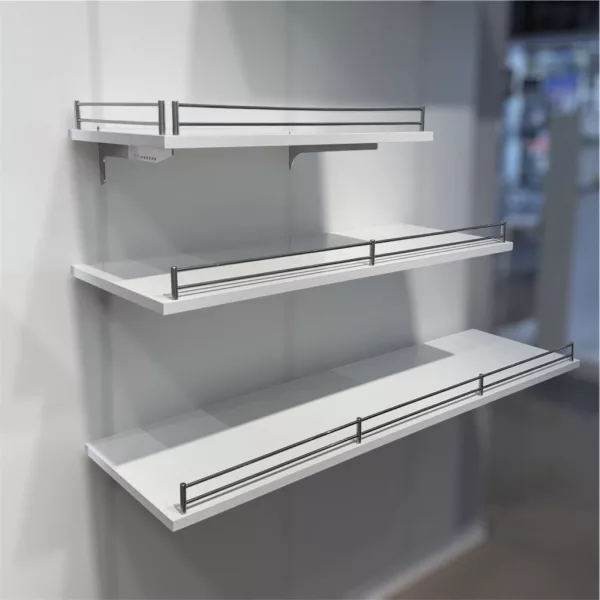 Barandilla para estantes ( 30,60,90,120cm)