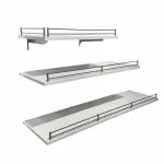 Barandilla para estantes ( 30,60,90,120cm)