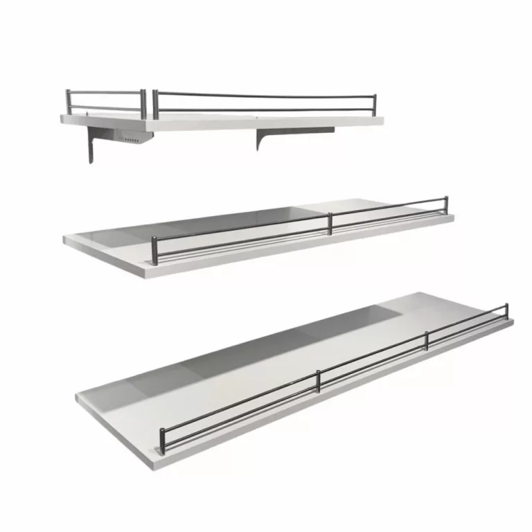 Barandilla para estantes ( 30,60,90,120cm)