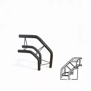 Curva triangular scala 30x30x15