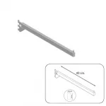 Soporte recto para cremallera