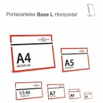Portacarteles-metacrilato-Horizontal-BASE-L-