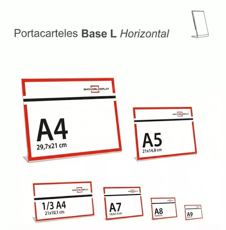 Portacarteles-metacrilato-Horizontal-BASE-L-