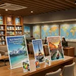 Portacarteles metacrilato vertical BASE L