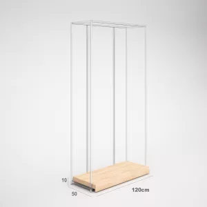 Tarima madera para mueble alto SQ 1198x500