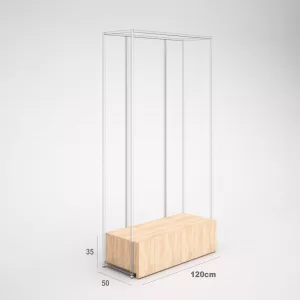 Buch bajo de 2 cajones para mueble SQ 1198x350x500