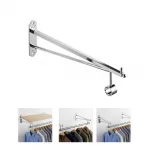 Brazo-doble- función colgador-estante