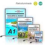 Portacartel-led-sobre-con-enganches-a-sobremesa-y-pared-horizontal-vertical-