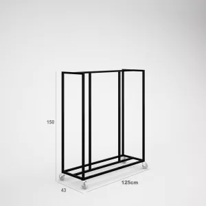 Mueble SQ hierro góndola TERRAZA H140cm colores