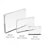 Portacartel bloque magnético