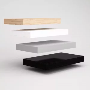 ✅Encimeras para Mesa regruesadas 104x60x75cm SQ hierro