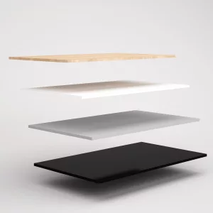 ✅Encimeras para Mesa 90x60x50cm SQ hierro